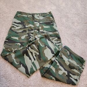 J Crew Camo Pant Sz 16